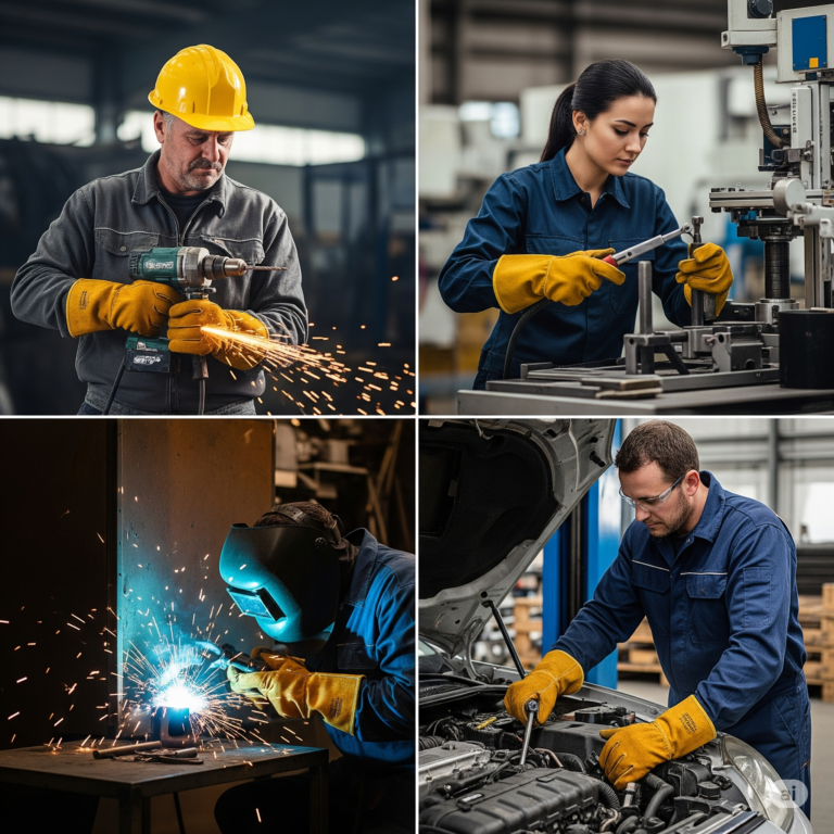 Read more about the article Case Studies: How Leather Safety Gloves Improved Workplace Safety in Various Industries